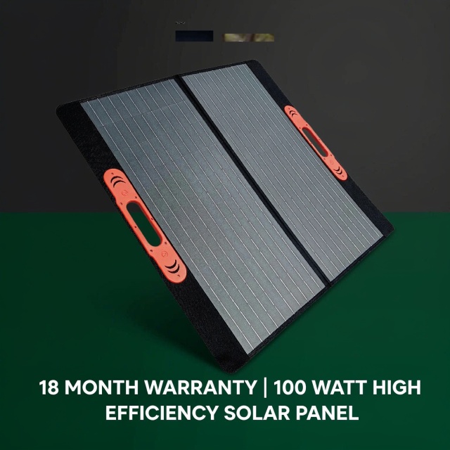 100W Portable Solar Panel Foldable Solar Panel