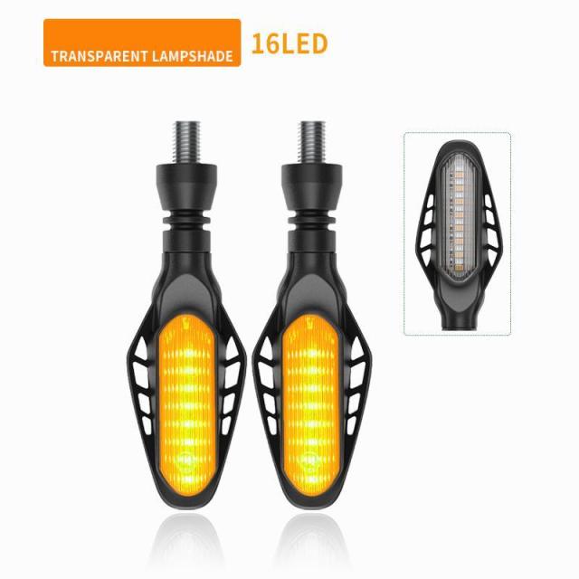Turn Signal Light 16 LED for Motorcycle Directional Light