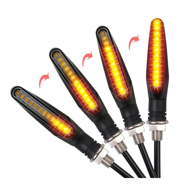 Turn Signal Light 2835SMD 12LED for Motorcycle Directional Light