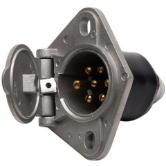 China Made 7 Pin Truck Socket N Type for Truck Caravan