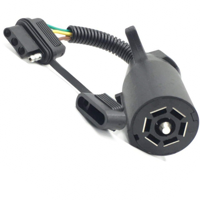 Trailer Connector 7PIN to 4PIN Blade Adapter