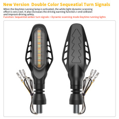 Turn Signal Light 16 LED for Motorcycle Directional Light