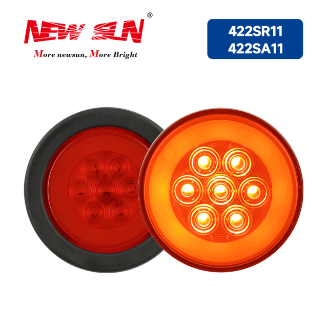 LED  4" Round Stop/Turn/Tail Light