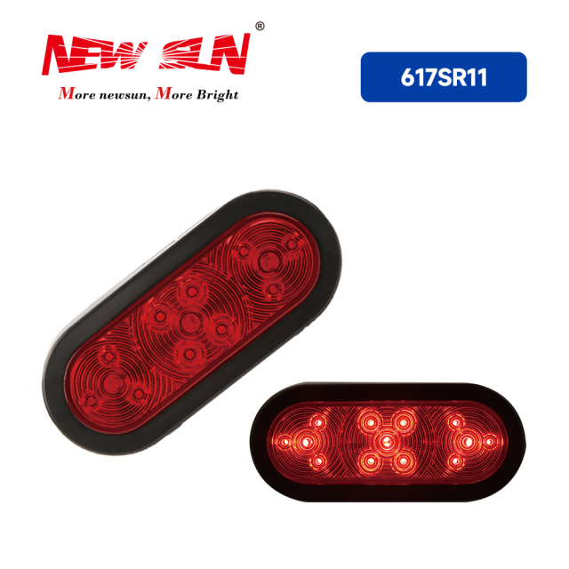 LED 6" Tornado Series Round Stop/Turn/Tail Light