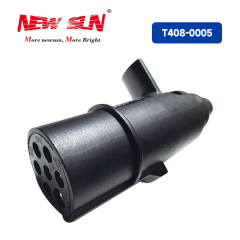 Trailer Plug 7PIN Plastic 24V N-Type PVC Cover