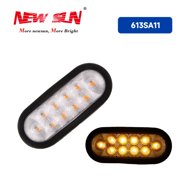 LED 6"  Oval Stop/Tail/Turn Light