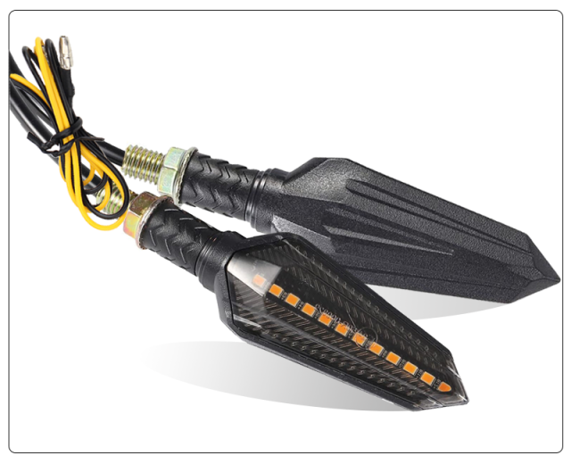 Turn Signal Yellow Light 12LED for Motorcycle Directional Light
