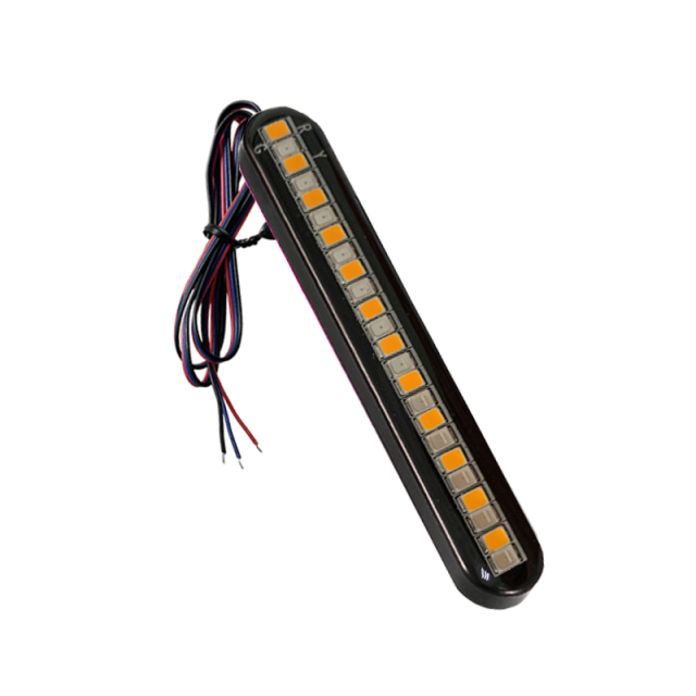 Turn Signal Light 24LED Dual Color for Motorcycle Directional Light
