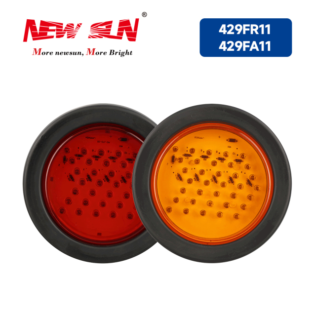LED 4" Round ARROW Light