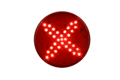 LED 4" Round Flash X Light