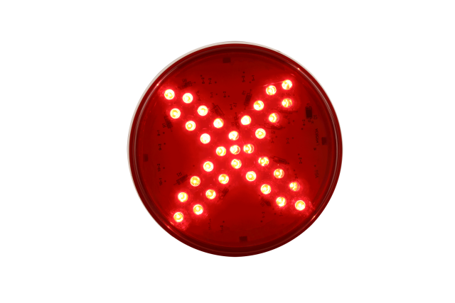 LED 4" Round Flash X Light