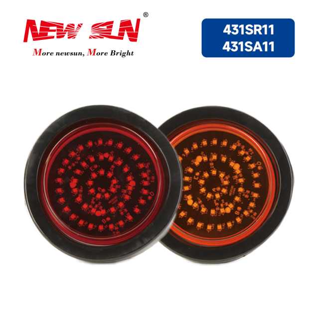 LED 4" Round Stop/Turn/Tail Light