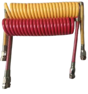 Nylon Spiral Air Break Hose Red+Yellow