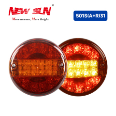 LED 5.5" Hamburger Lamp Stop/Tail Indicator