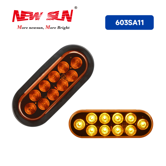 Led 6" Oval Turn Signal Light