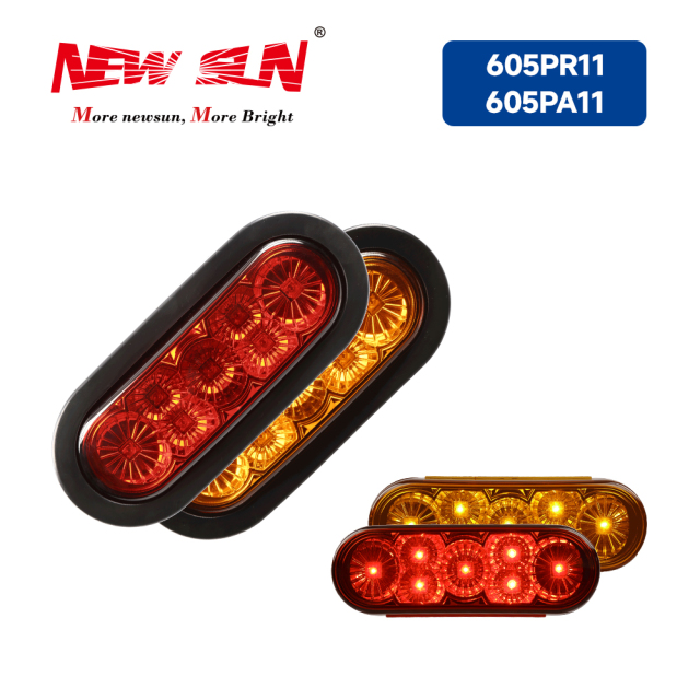 Led 6" Oval Turn Signal Light