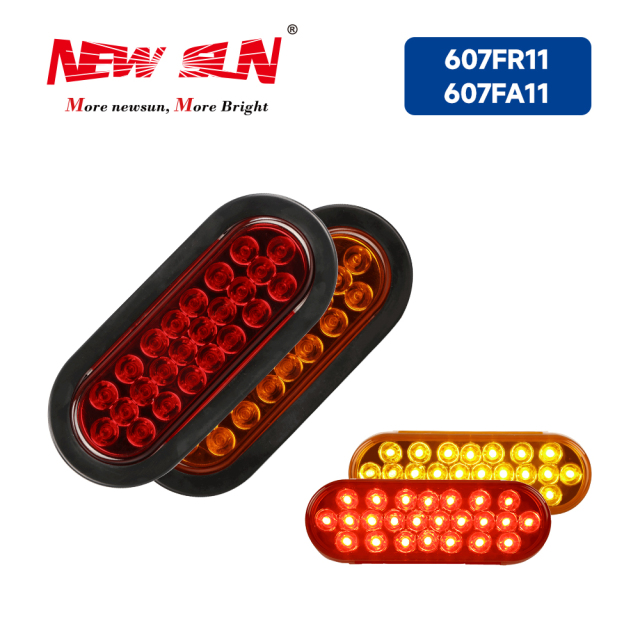 Led 6" Oval Turn Signal Light
