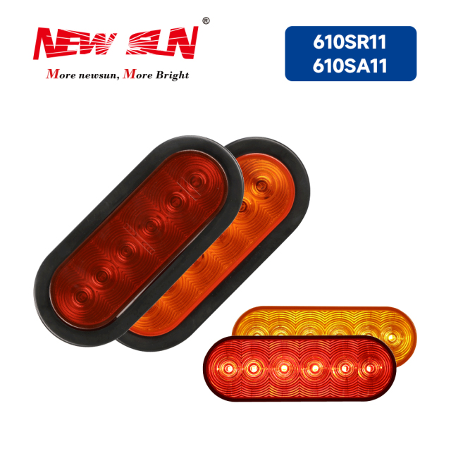 Led 6" Oval Turn Signal Light