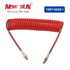 Nylon Spiral Air Break Hose Red+Yellow