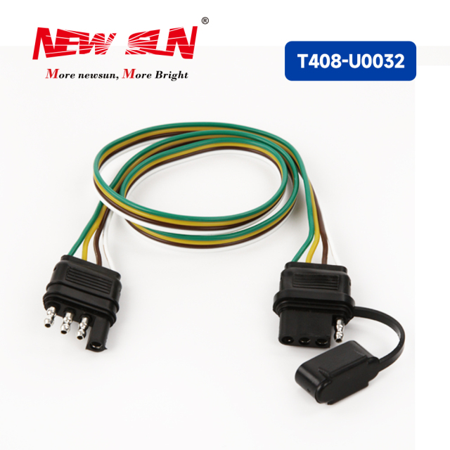 Trailer Wiring Harness 4PIN 32" 6-24V
