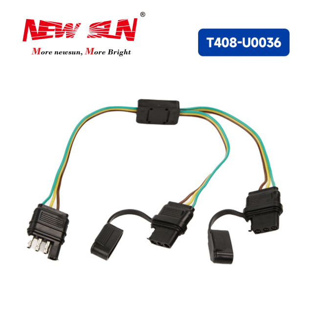 Trailer Wiring Harness 4pin 17.5"
