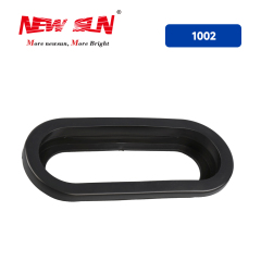 6" Oval Light Grommet PVC