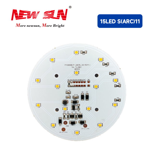 LED 4" 15LED Round Light PCBA