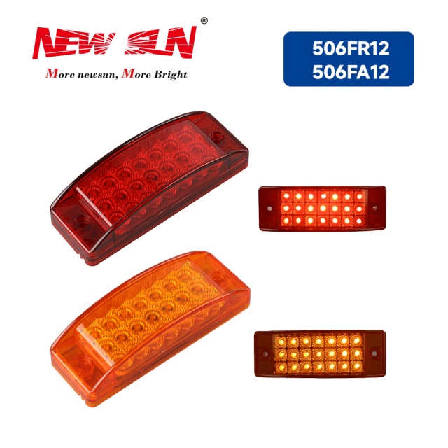 Led 6" Oval Turn Signal Light