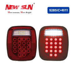 LED 5.5inch Universal Stud Mount Combination Tail Light
