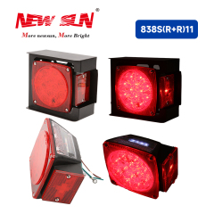 Steel Trailer Light Housing Box Kit