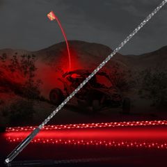 LED SAFETY FLAG WHIP