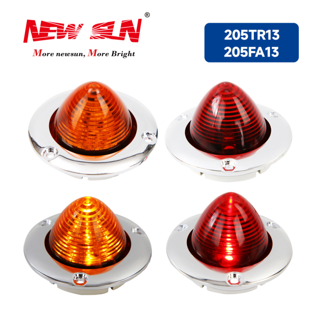 Led Round Clearance/Marker Light