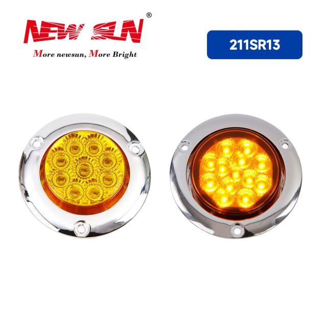 Led Round Clearance/Marker Light