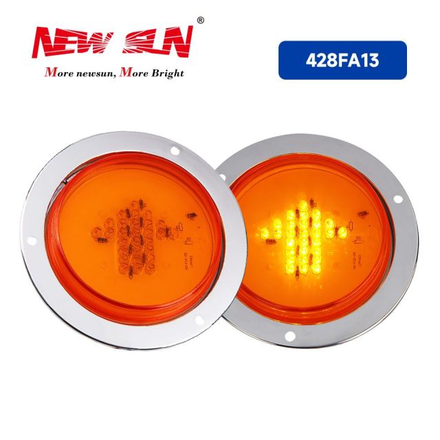 LED 4" Round ARROW Light