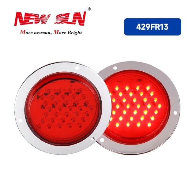 LED 4" Round ARROW Light
