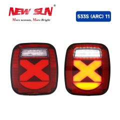 LED 5.5inch Universal Stud Mount Combination Tail Light