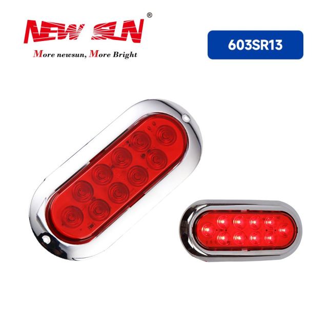 Led 6" Oval Turn Signal Light