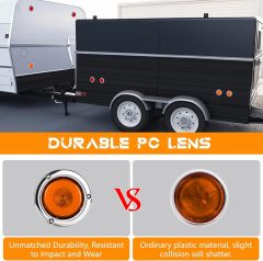 Led Round Clearance/Marker Light