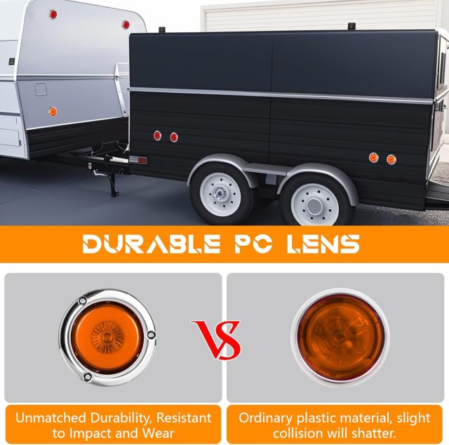 Led Round Clearance/Marker Light