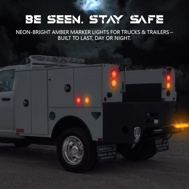 Led Round Clearance/Marker Light