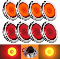 Led Round Clearance/Marker Light