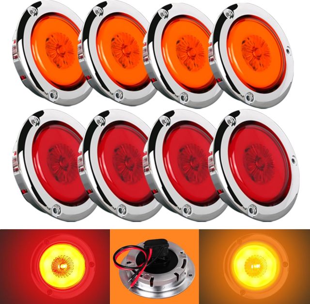 Led Round Clearance/Marker Light