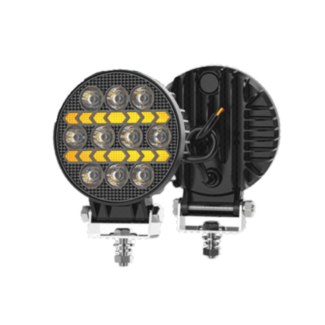 4inch LED off-Road 4X4 Round Spotlight 12V 24V Work Light for Jeep Truck Car Tractor SUV ATV Car LED Headlights