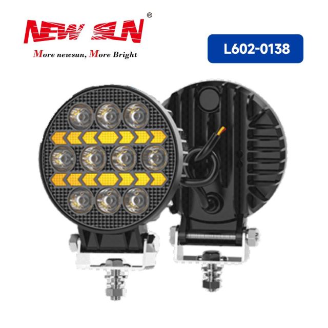4inch LED off-Road 4X4 Round Spotlight 12V 24V Work Light for Jeep Truck Car Tractor SUV ATV Car LED Headlights