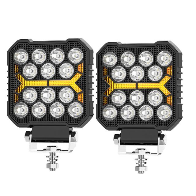 New 4inch LED Spotlight Work Light for Truck LED Working Lights Black Cover LED Square Headlights