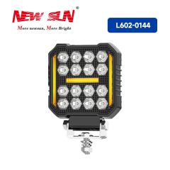 New Square Spotlight Work Light for Truck LED Working Lights Black Cover LED Square Headlights