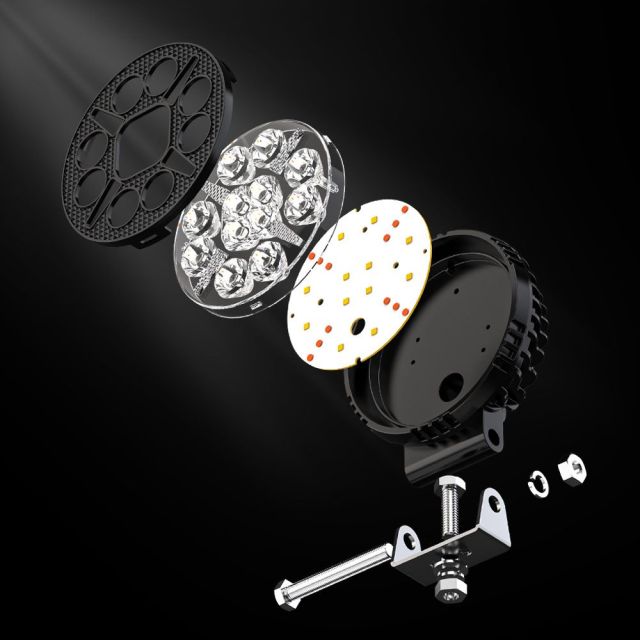 LED Automotive Work Light off-Road LED Headlight Spotlight Auxiliary Driving Light