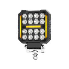 New Square Spotlight Work Light for Truck LED Working Lights Black Cover LED Square Headlights