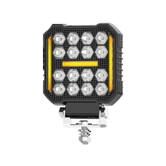 New Square Spotlight Work Light for Truck LED Working Lights Black Cover LED Square Headlights