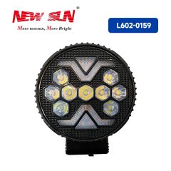 High Quality Flood Beam Round LED Work Lamp DRL for Heavy Trucks